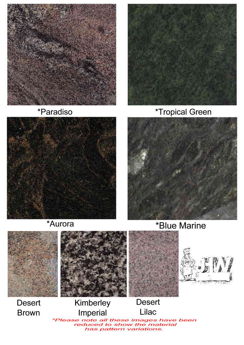 Polished granite colours by J.H. Wagner & Sons Page 7